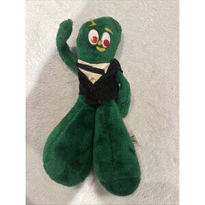 Vintage Gumby Plush Toy 12 inch 1988 Ace Novelty Co Tuxedo
